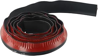 Bendable Silicone Water Stop Strip, Flexible Shower Water Barrier for Curbless Showers, Kitchen Countertop Retainer, Non-Slip Floor Diverting Seal, Adjustable Length (50-200cm),(Black 150cm)