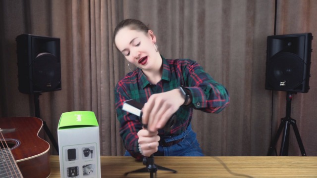 zealsound USB Mikrofon, für Computer Telefon, PC Type-c 3.5 mm Mikrofon mit Stahl-Stoßdämpferhalterung zum Streamen… – Bild 8