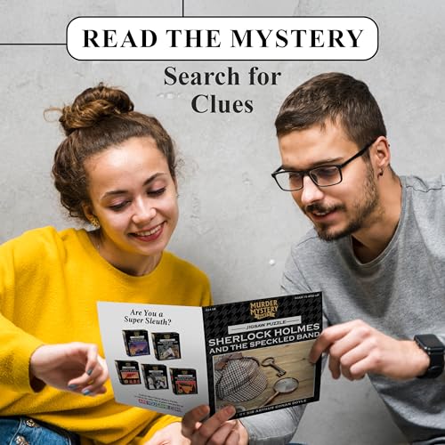 Rompecabezas Clásico de Misterio Sherlock Holmes, 1000 Piezas miniatura 4
