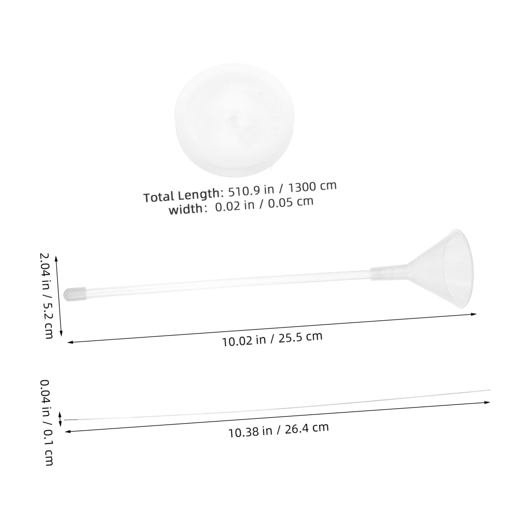 VILLCASE 1Set Beading Funnel Kit Beading Tools for Jewelry Making Includes Bead Dispensing Funnel Crochet Hooks Transparent Clip and Thread Roll for DIY Craft Projects