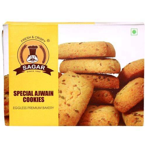 Sagar Special Ajwain Cookies 400gm (Pack of 2) Amazon.in Grocery