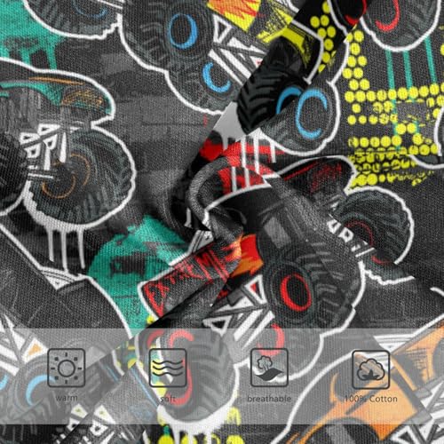 Boys' Exclusive Briefs Toddler Underwear 95% Combed Cotton Boxerbriefs 2T Tractor Cars Farm Scene Pattern 13