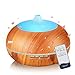 SmartDevil Difusor de Aceites Esenciales, Humidificador 500mL sin BPA, Humidificadores Ultrasónicos con Temporizador, Difusor de Aroma con 7 Colores LED Silencioso para Yoga, Hogar, Oficina, SPA