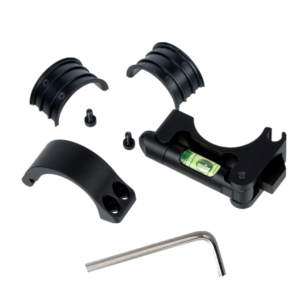 Livello ottico a bolle per anelli con fucile da 25,4 / 30 mm