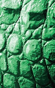 Paperback Alive! crocodile skin - Emerald duotone - Photo art notebooks (5 x 8 series): by Photographer Eva-Lotta Jansson Book