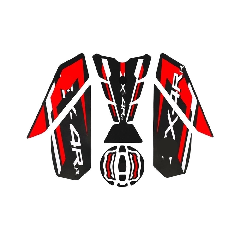 for Ka&wasaki ZX4R ZX4RR 2023+ Fuel Tank Pads Moto Body Decal Motorcycle Stickers Sticker