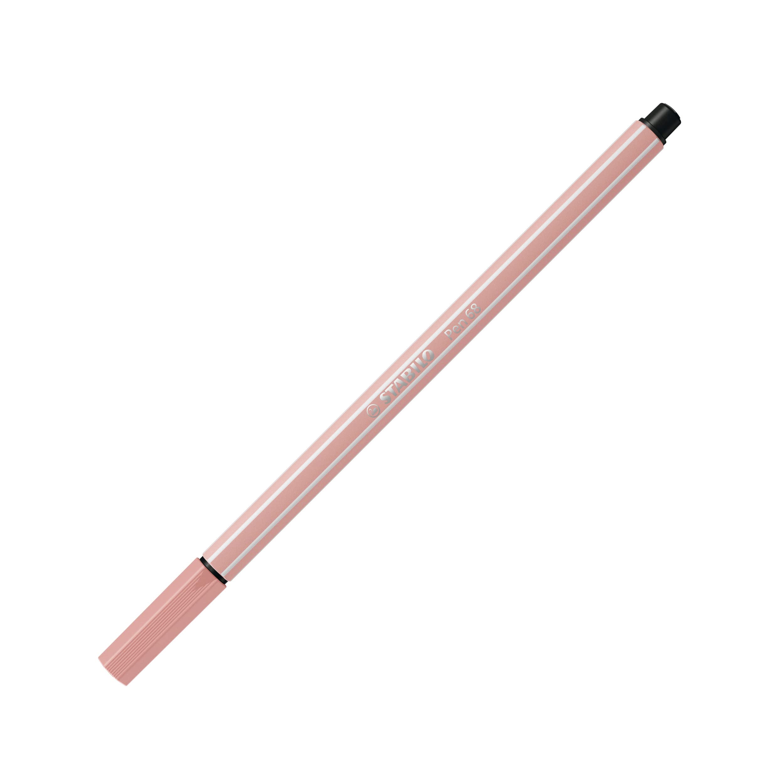 STABILO - Premium-Filzstift - Pen 68 - Einzelstift - rouge