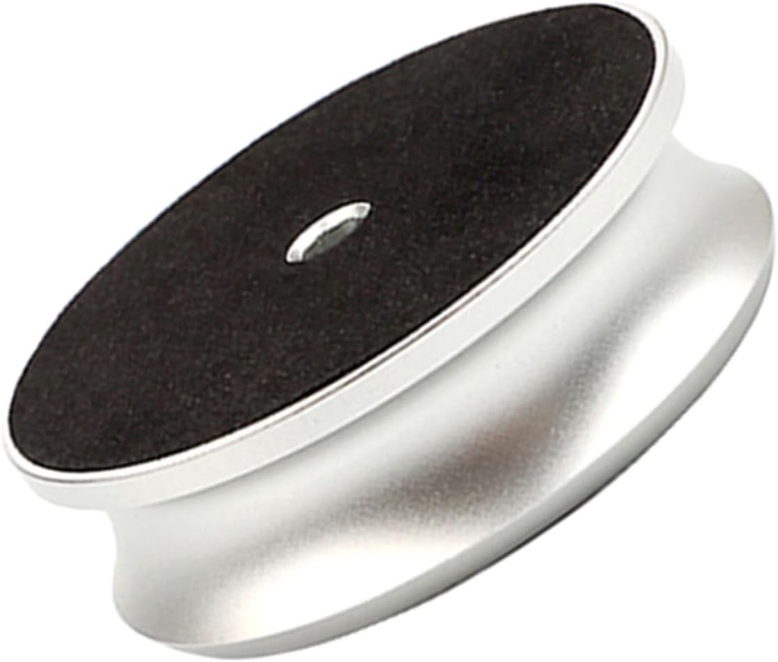 Balanced Disc Weight Stabilizer Vinyl Record Clamp Spirit Level Professional Turntable Vibration Reducer for Stereo Vinyl Players