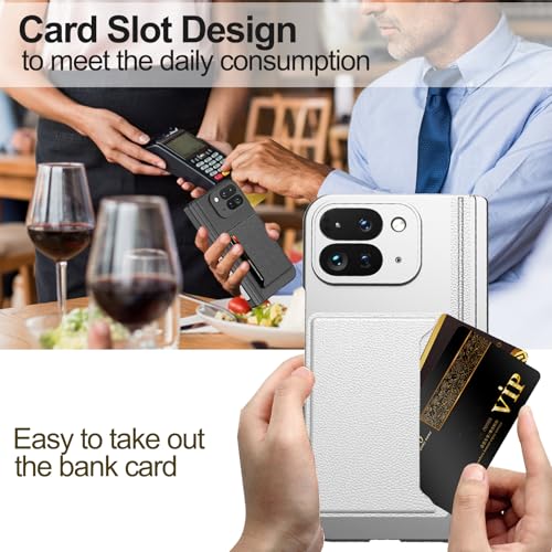 Coque Google Pixel 10 Pro Fold protégeant la charnière des chutes avec béquille rigide - 2