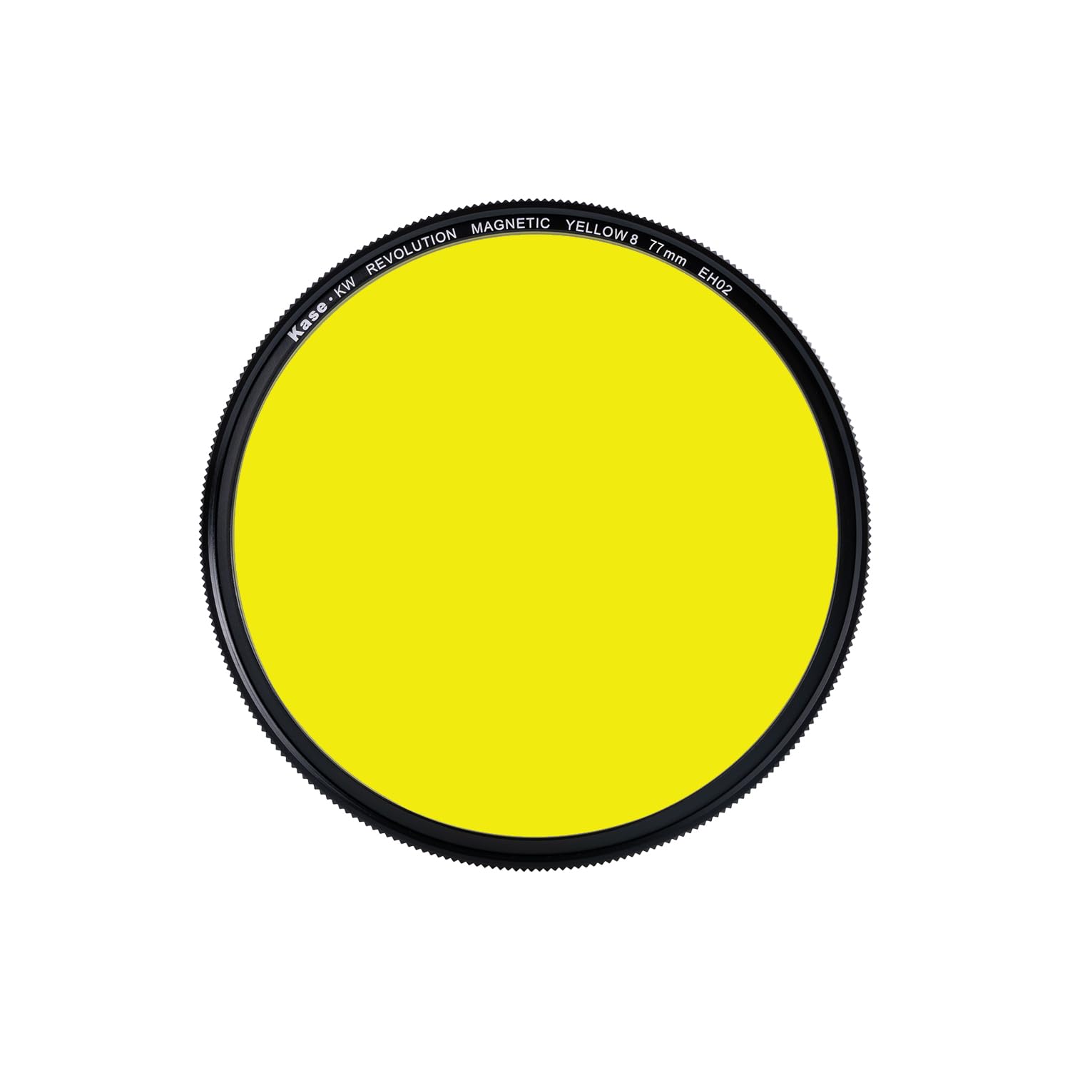Kase Wolverine Revolution Yellow #8 Black & White Filter Magnetic Shockproof Tempered Optical Glass (77mm)
