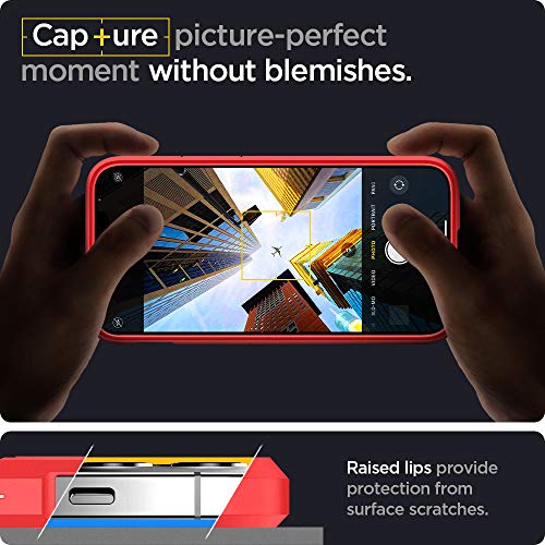 Image of Spigen for iPhone 12 Pro Max Case, Ultra Hybrid [No Magnet Ring][Anti-Yellowing] - Red