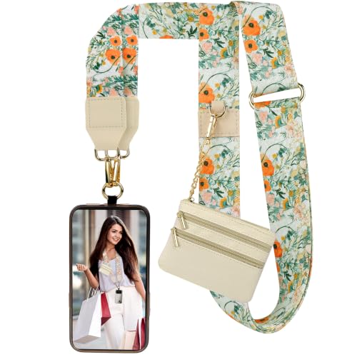 Image of XANGNIER Clip and Go Strap for Phone with Wallet Crossbody,Multicolor 38