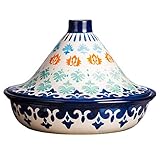 Photo Gallery ssb mini vaso tagine originale marocchino fatto a mano in argilla, casseruola in argilla, pentola in ceramica dipinta con coperchio, pentole per cottura lenta b 2518,5 cm Photo Gallery ssb mini vaso tagine originale marocchino fatto a mano in argilla, casseruola in argilla, pentola in ceramica dipinta con coperchio, pentole per cottura lenta b 2518,5 cm