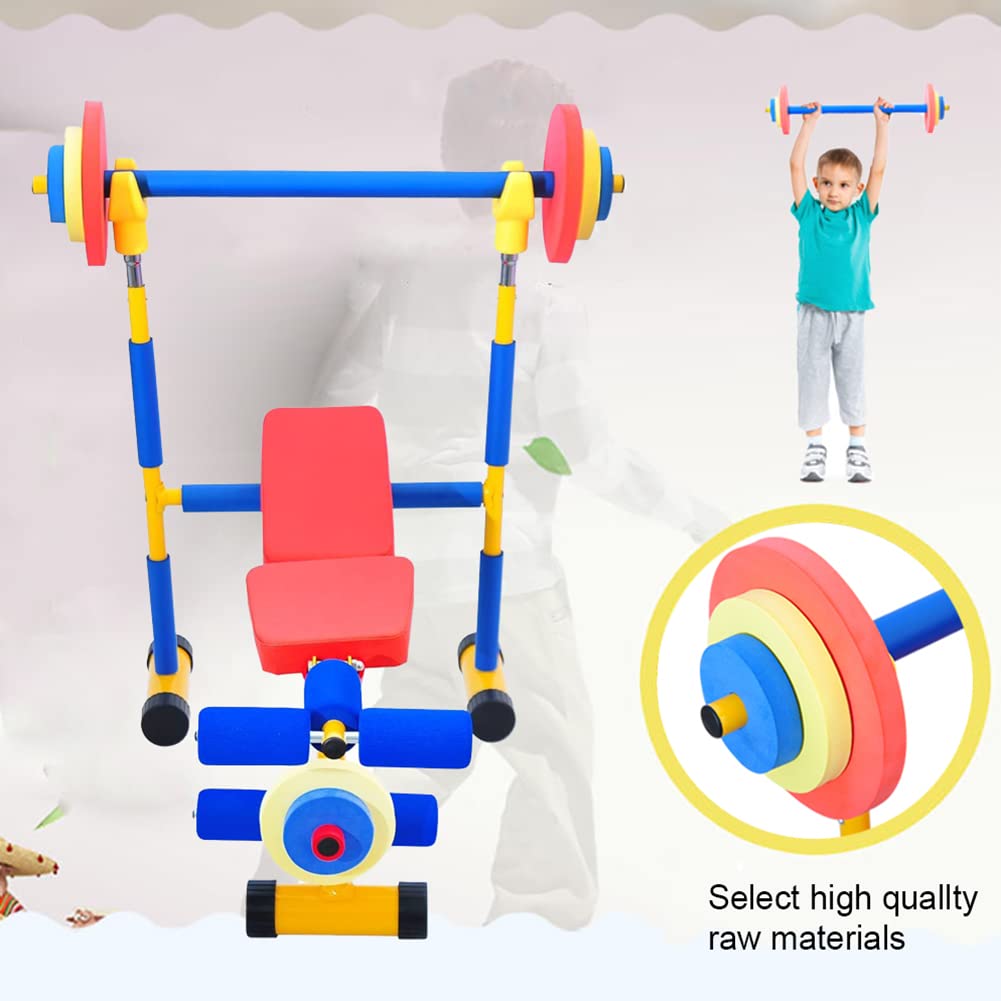 Amazon.co.jp: 子供用エクササイズ器具 おもちゃのベンチとレッグ