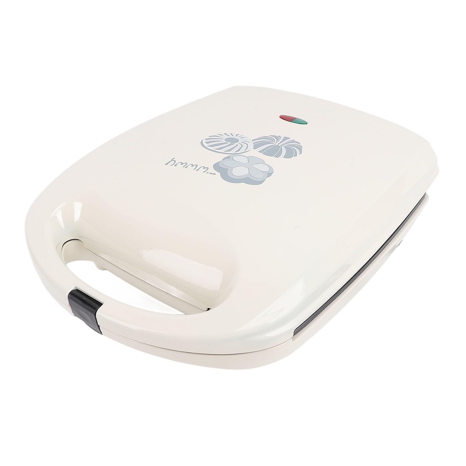 Cookie Maker 8 Loch, Nicht -Stick -Pfannkuchenmaschine mit Doppelseitiger Heizungsplatte, 1000 W, für Cupcake Donut Kuchen und Snacks, Kreative Formen für Hausgemachte Leckereien, Sogar (EU -Stecker