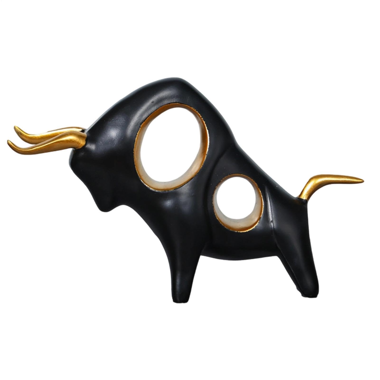 Statue d'animal en résine de 26 cm pour décoration de bureau
