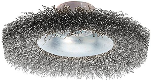 Silverline Tools 450322 - Cepillo circular de acero inoxidable (100 mm - M14)