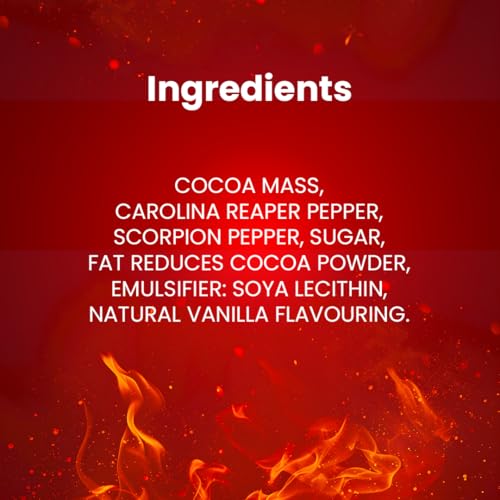 Image of JOLOCHIP Hottest Chocolate Challenge Pack of 2 |Extreme Spicy Chocolate Bar, 2.2 Million Scoville Heat Units, 10 Grams each, (Pack of 2)