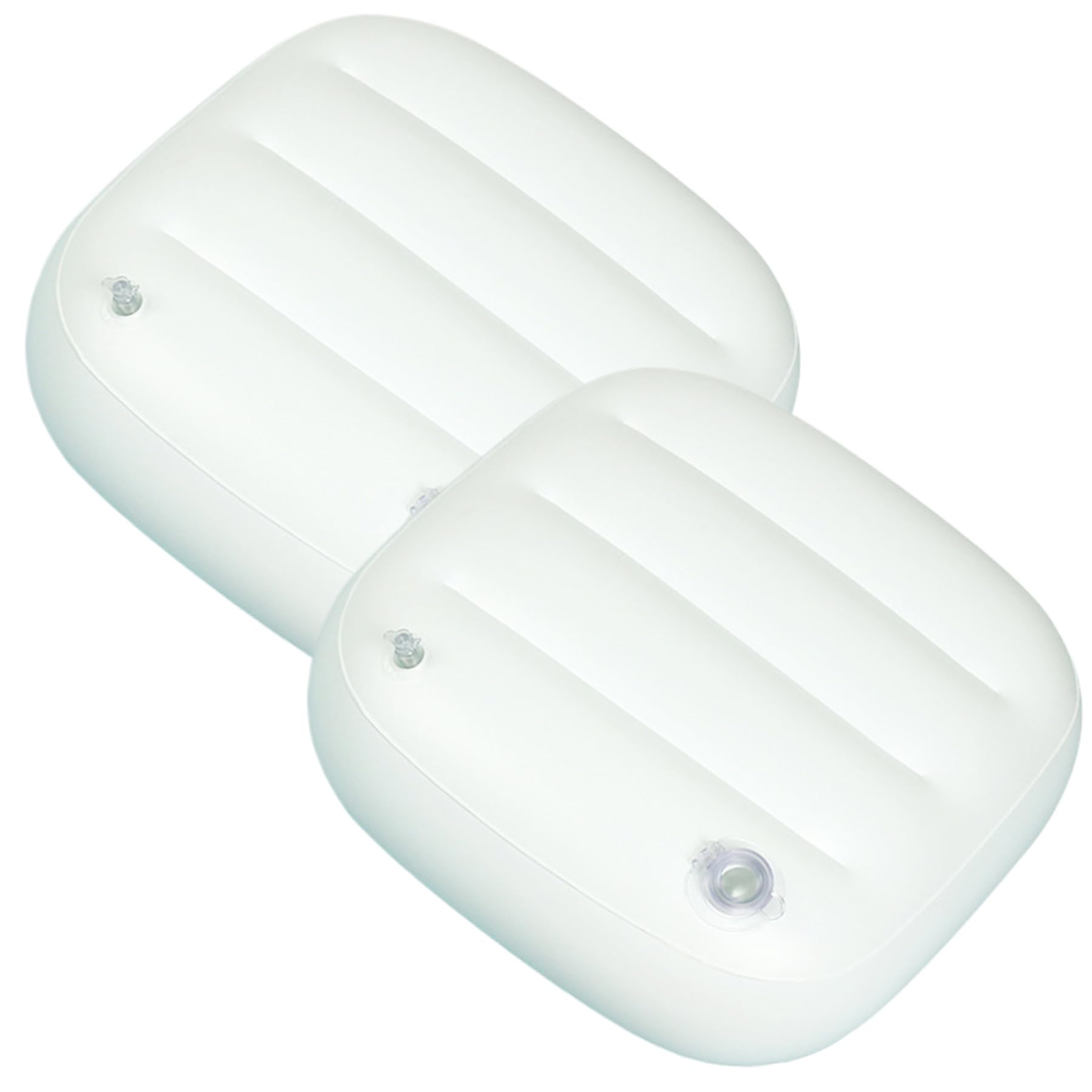 Inflatable Booster Seat 2PCS Inflatable Hot Tub Seat Wear-Proof Bathtub Cushion with Adjustable Firmness Easy to Use Ergonomic Inflatable Booster Seat Portable Hot Tub Accessories for Relaxation