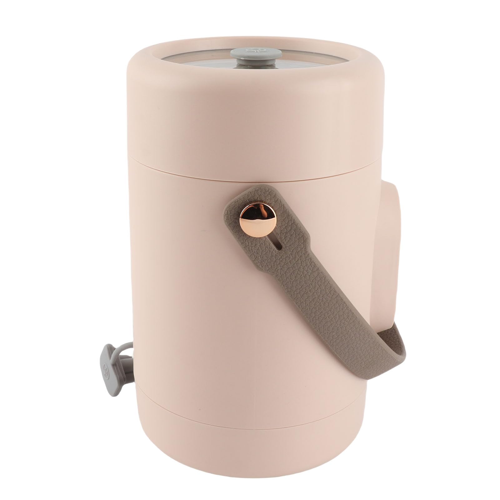 Duokon Mini Pentola Elettrica con Coperchio Visibile, Portatile per Riso, Pasta, Uova, Porridge, 12H Prenotazione, 9H Mantenimento Caldo (Spina europea 220 V)