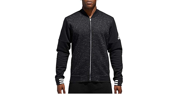 Adidas men's post game fleece bomber jacket Clearance
