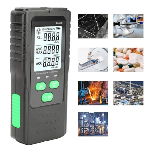Detector de Radiación Nuclear Portátil con Pantalla LCD miniatura 7