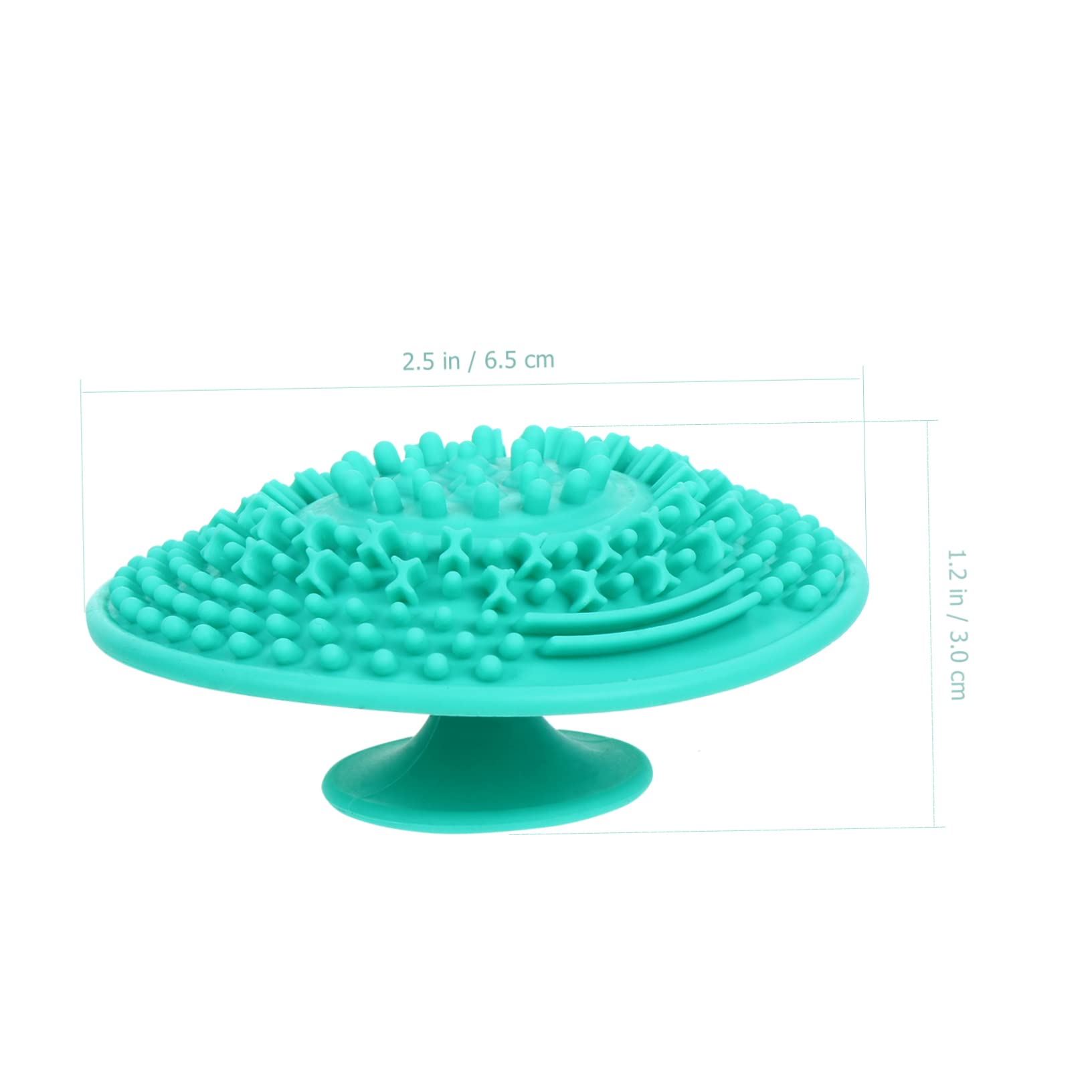 FRCOLOR 15pezzi Tappetini Silicone Per Pulizia Pennelli Make-up Strumento Di Bellezza Portatile e Resistente Per Uso Domestico e Professionale Lavabile e Facile Da Utilizzare