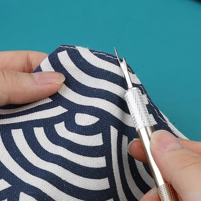 Set Taglia Asole 5 Pezzi - Con Lama Di Ricambio, Per Cucito