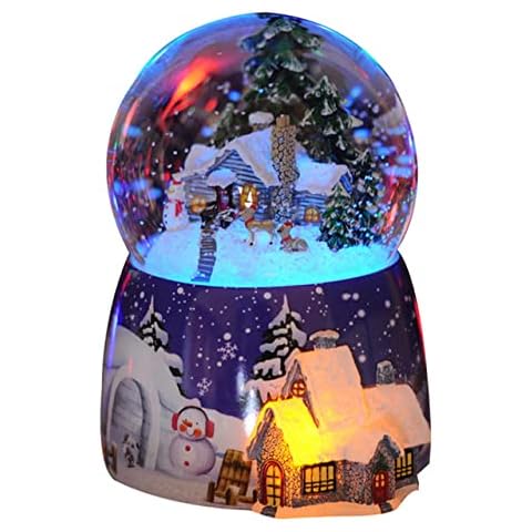 Crystal Ball Snow Globe Music Box Cover