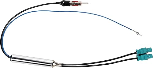 Miniatura 2 de Anina Adaptador de antena de radio doble doble Fakra para 2004-UP VW Volkswagen Audi Skoda Aftermarket GPS Navegación estéreo unidad principal