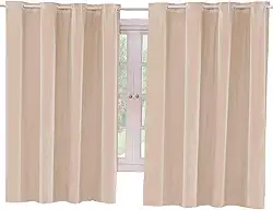 Cortina Blackout Corta Luz 220cm x 130cm - Palha
