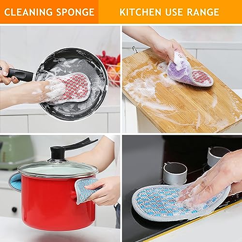 Spugnette Piatti, Jicyor 14 Pezzi Spugnette Cucina...