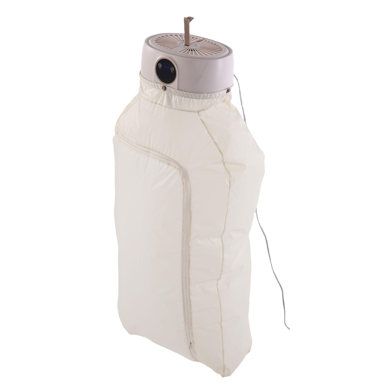Secadora Ropa Portátil, Mini Secadoras Lavandería con Control Remoto para 8 a 10 Prendas, Máquina Secado Eléctrico con Bolsa Seca para Viajar, Hogar,Apartamento, Dormitorio (EU Enchufe 220V)