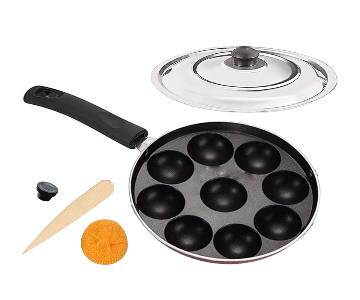 Paniyaram Appam Patra antiadhésif pour ne plus jamais rater vos cuissons