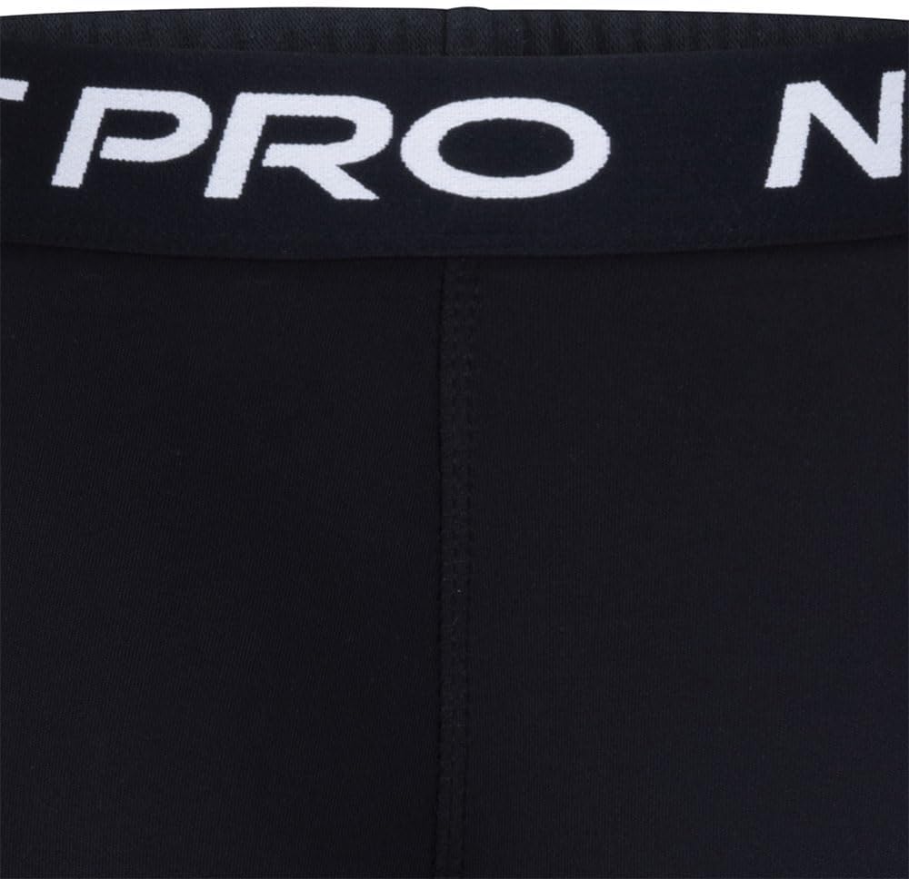 Nike Dri-FIT Pro Little Kids' Leggings (36M272-023, Black) Size 4