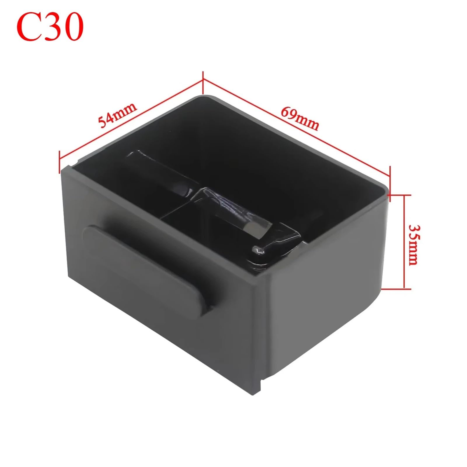 Contenedor de cápsulas, portavasos, caja de reciclaje de agua residual cafetera for Nesp-Resso for Essenza Mini C30. Piezas de repuesto.