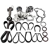 ECCPP New Timing Belt Water Pump Kit Fits for 1995-2004 Toyota Tacoma Tundra 4Runner T100 3.4L V6...