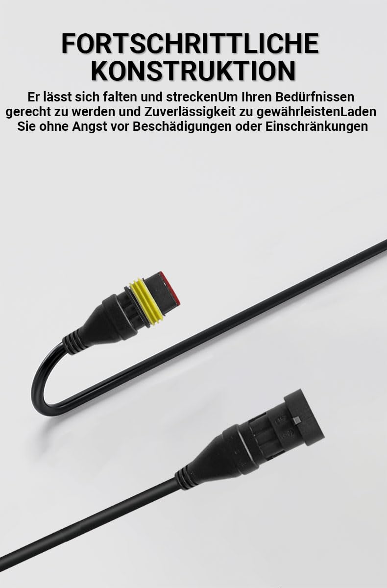 Hoogspanningskabel voor GARDENA ROBOTIC – R38Li R40Li R45Li R50Li R70Li R75Li R80Li – SILENO R100LI R100LIC R130LI R130LIC R160LI – voor transformator voedingsadapter & oplaadstation – (3 meter