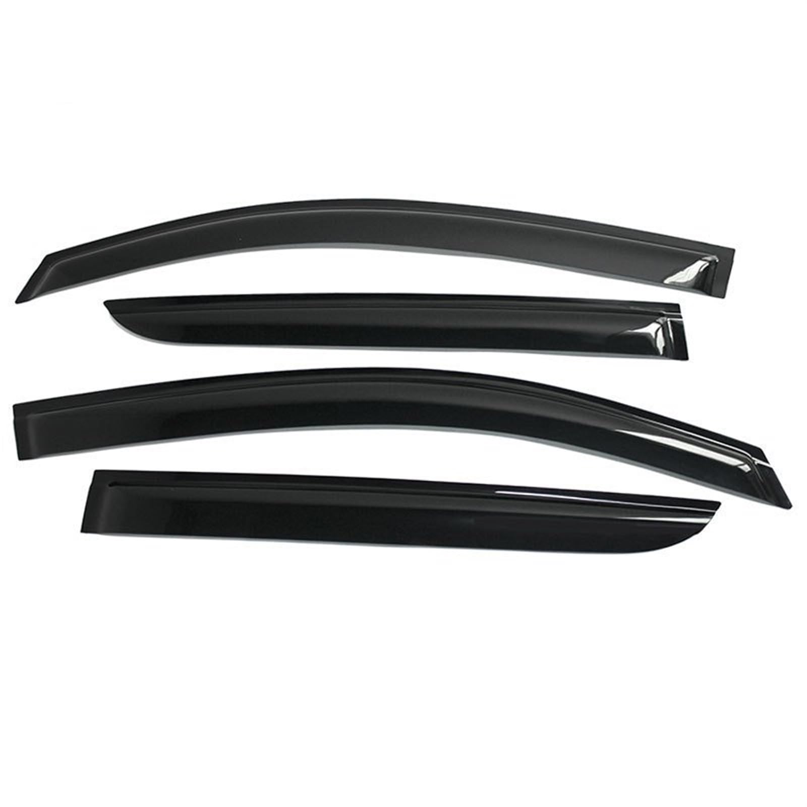 Noheeu One Color Car Window Visor Rain Guard Cover Sticker Accessories For Honda For Civic Hatchback 10Th Gen Fc Fk 2016-2021