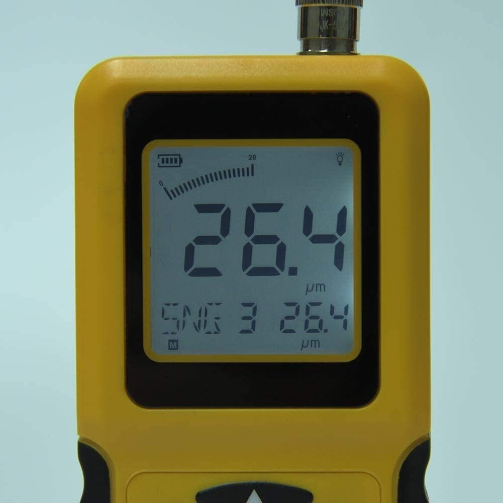 WDX- Medidor de Espesor de Recubrimiento Digital, 0~1800um Rango de medición con Recubrimiento Digital de Espesor de Espesor de Espesor de Revestimiento medidor de Espesor medición