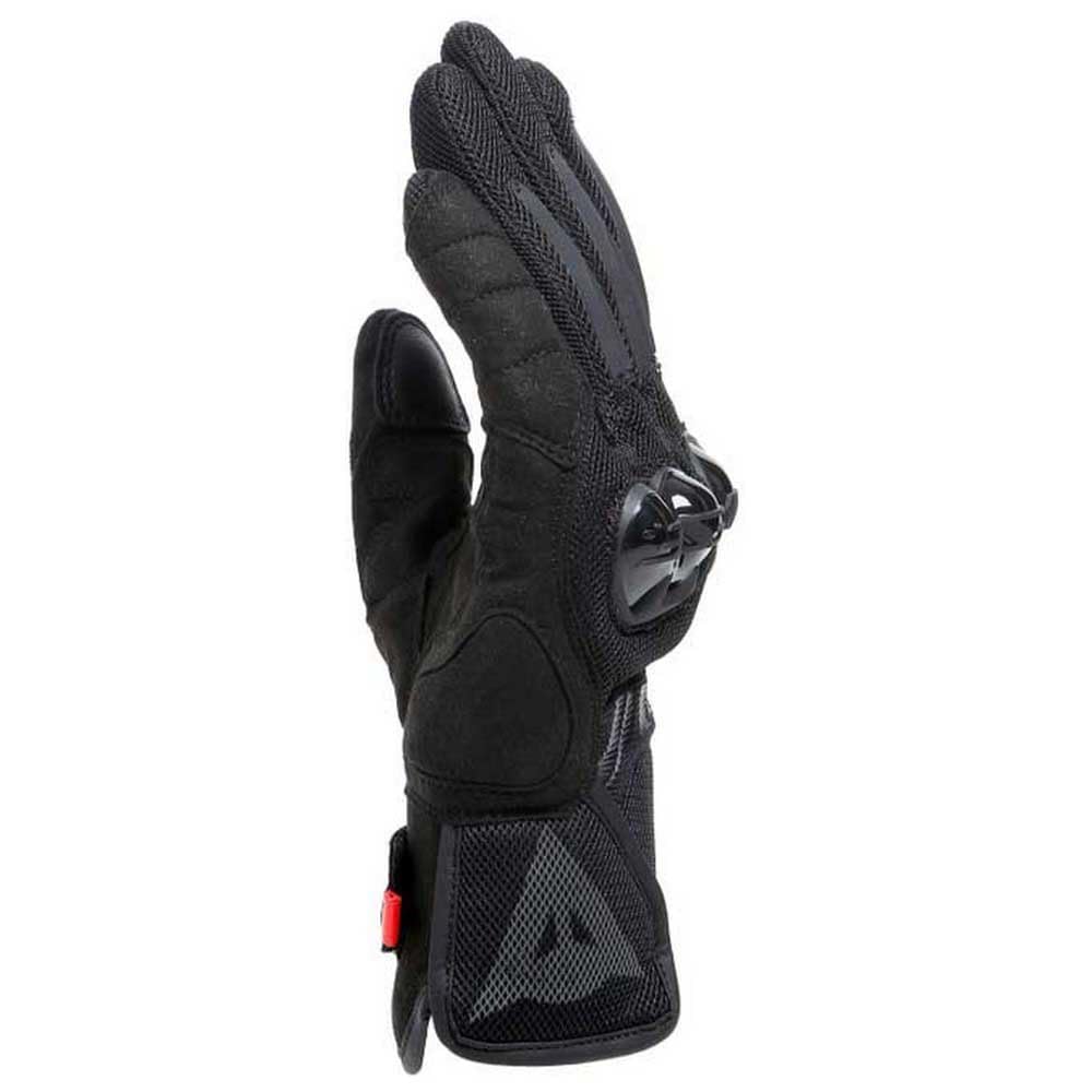 Dainese Mig 3 Air Tex, letnie rękawice motocyklowe, męskie, czarne/czarne, XS