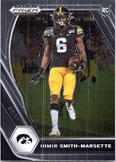 2021 Panini Prizm Draft Picks #128 Ihmir Smith-Marsette Iowa Hawkeyes (RC - Rookie Card) NFL Football Card NM-MT