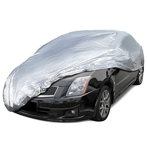 Shkalacar Housse de Protection pour Voiture 4,15 x 1,7 x 1,5 m, Couverture complète Universelle pour Voiture, intérieur et extérieur, Protection UV Solaire...