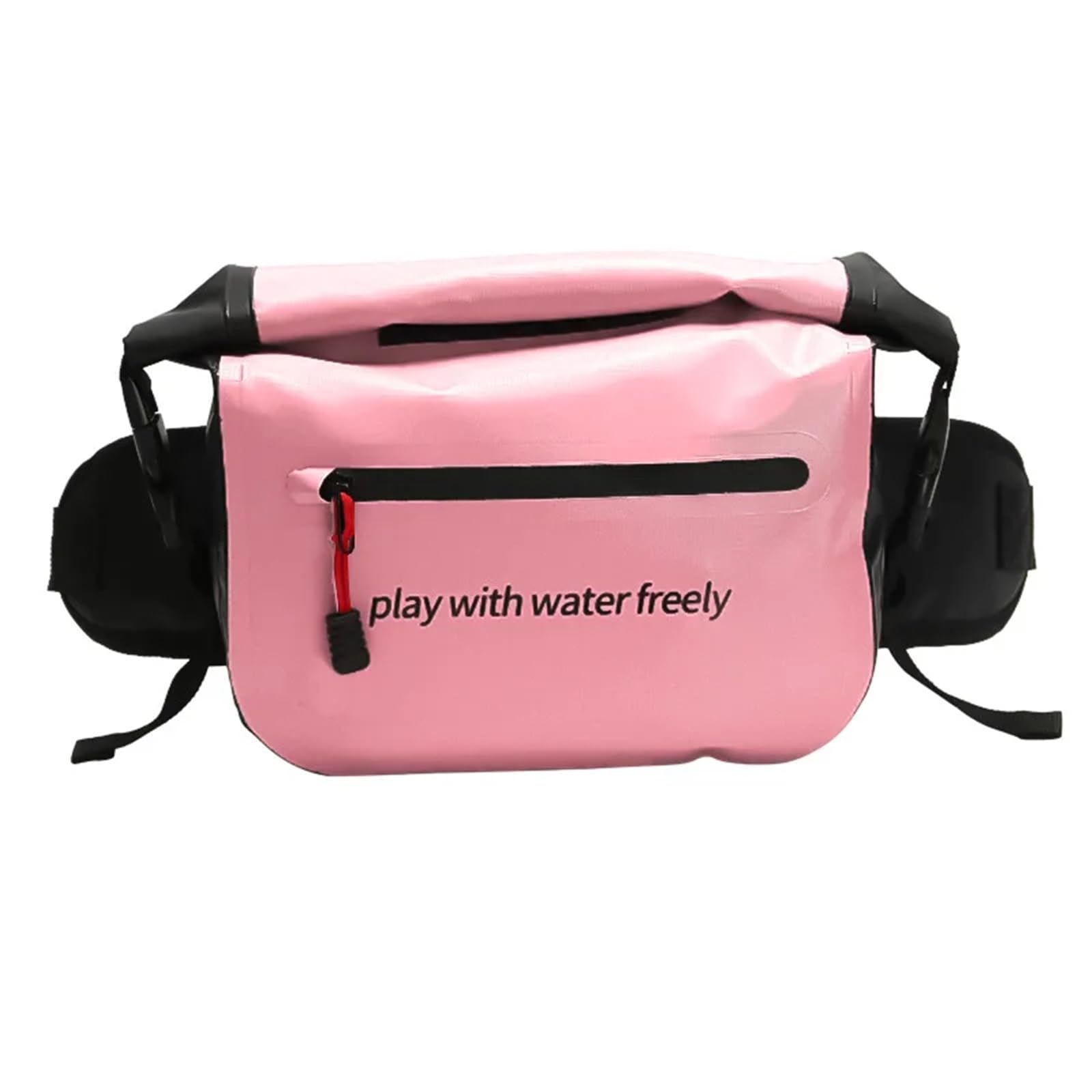 Sacca Impermeabile Borsa a tracolla impermeabile, borsa for l'acqua, portatile, zaino asciutto, for nuoto all'aperto, rafting, kayak, trekking sul fiume(Pink)