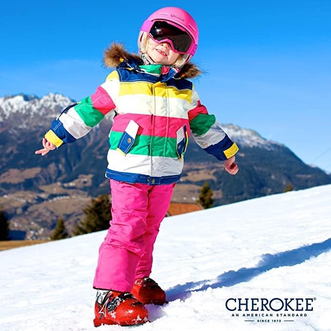 Cherokee Kids Snow Pants - Insulated Heavyweight Waterproof Ski Pants for Boys & Girls - Breathable Winter Gear for Kids - Image 3
