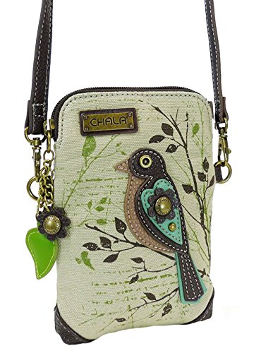 Chala Safari Bird Cellphone Crossbody Handbag - Convertible Strap2