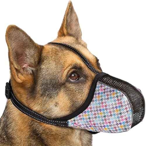 Mundschutz für Hunde, Netzgewebe für Hunde, atmungsaktiv, atmungsaktiv, Animation, Mundschutz, weich, für Welpen