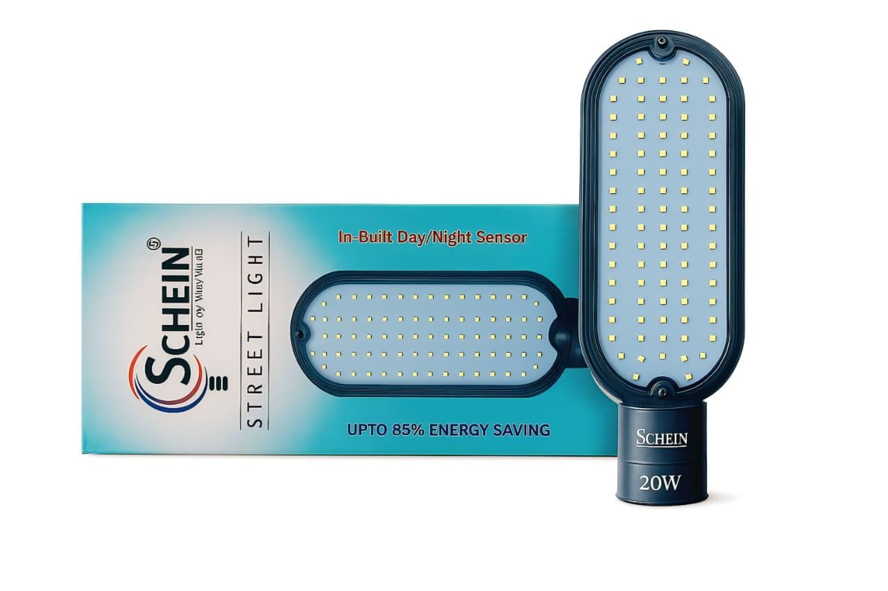 SCHEIN 20W Street Light 20W – White Light, Waterproof & Dustproof, Energy Saving up to 85%, Outdoor Lighting, BIS Approved, Streets, Gardens, and Commercial Spaces - SHSL-20W LED – Pack of 1-image-7