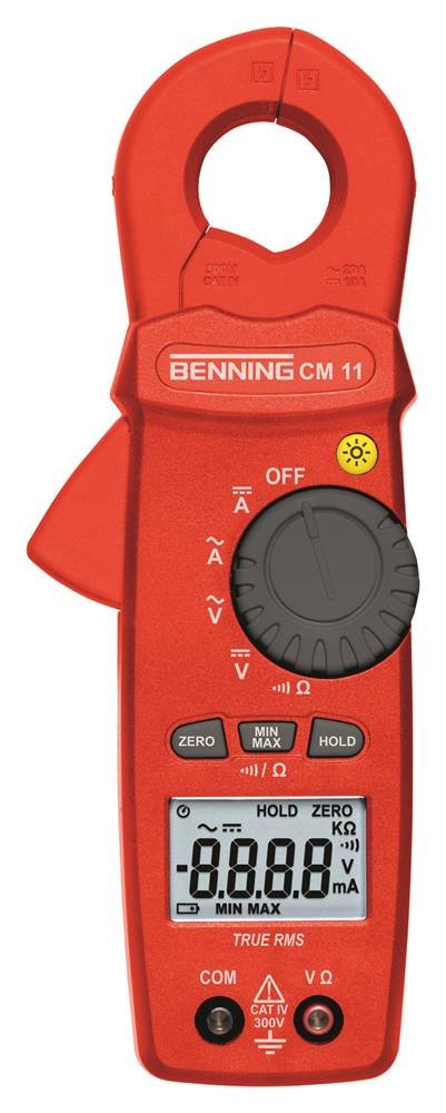 BENNING CM11 Zangenampermeter 4-Digits manuell Ja/Nein CAT IV 300V TRUE RMS 0,01-300V 0,01-300V 0,01-300V 0,01-300V Min/Max/Hold