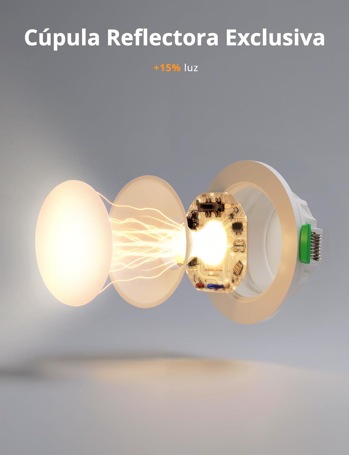 Bojim Focos LED Interior Techo Empotrable 4W, Downlight LED Techo Empotrable 220V-230V, Corte 55mm - 68mm IP44, Ojos de Buey para Cocina Baño Habitación, Luz Cálida Neutra Fría, 10 Pack
